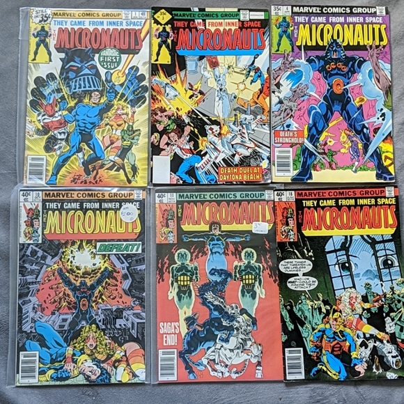 18 Micronauts Comic Books - Picture 2 of 4